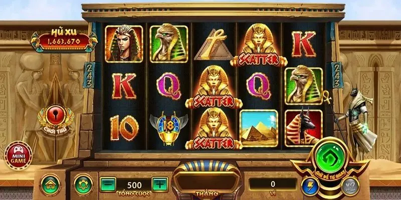 Luật chơi slot game Bí mật Cleopatra dễ hiểu và cực kỳ đơn giản