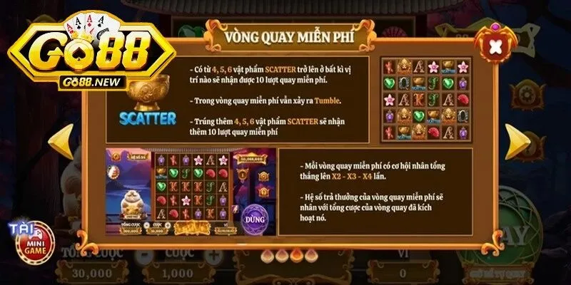 Trong game nổ hũ Mèo Tài Lộc được trang bị nhiều tính năng đặc biệt thu hút