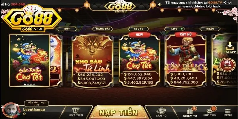 Sắc xuân chợ Tết GO88 là tựa game nổ hũ dân gian được yêu thích