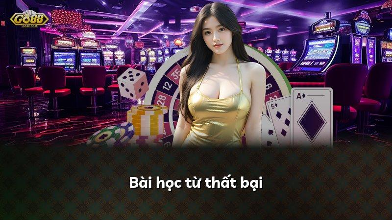 Bài học từ thất bại