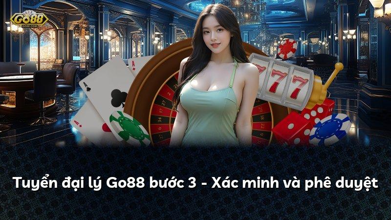 Tuyển đại lý Go88 bước 3 - Xác minh và phê duyệt